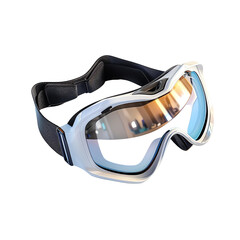 High-quality sport goggles with adjustable strap and reflective lenses, perfect for outdoor activities and extreme sports enthusiasts.