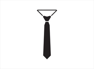 Necktie, business, tie icon isolated white illustration