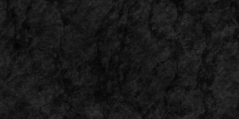 Distress rough abstract concrete dark black grunge stone  vein surface marble art design. old wall grungy blackboard and chalkboard panorama dirty vintage interior smoot polished backdrop texture.