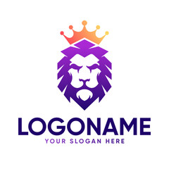  Lion King Vector Logo Design