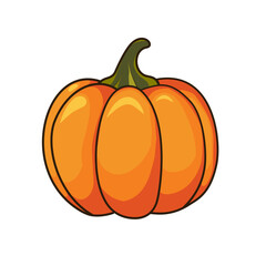 fresh pumpkin fruit vector illustration design