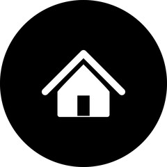 Home Vector Icon Style Real estate house icon Home icon vector. House vector icon home silhouette button Pro Vector