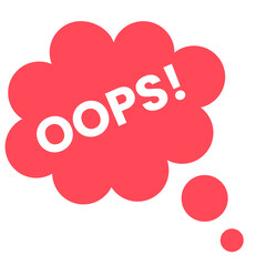 Oops Buble Chat pop Up icon
