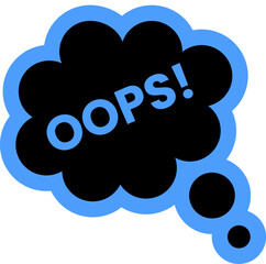 Oops Buble Chat pop Up icon