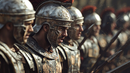 &ldquo;Edge of Glory: Roman Warrior Defending His Empire&rdquo;