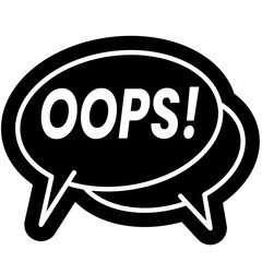 Oops Buble Chat pop Up icon