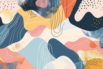 Retro brush typography vector addressing impact of climate change on deforestation and biodiversity loss