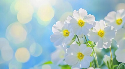 spring flowers background