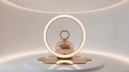 An empty white room with a window, showcasing minimalist design and open space	