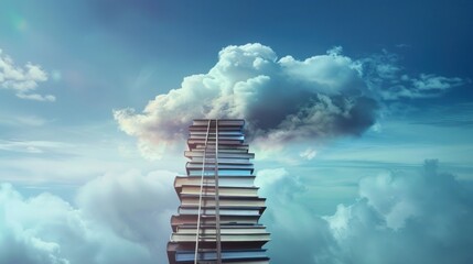 Books as Ladder to Cloud