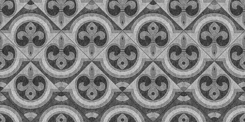 Vintage tiled wall and floor stone and 
marble pattern with unique mixed design pattern.
