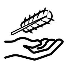 Mental Health condition line icon