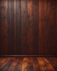 Naklejka premium Warm wood wall background. Graphic for illustration.