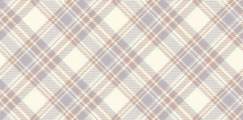 Vector checkered pattern. Tartan, textured seamless twill for flannel shirts, duvet covers, other autumn winter textile mills. Vector Format
