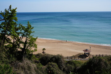 fine view with seaside gazebo and walkway