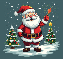 Festive Santa Claus Delight
