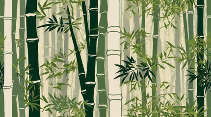 bamboo background with bamboo