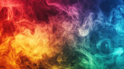 Obraz premium Abstrakcyjna fotografia dymu