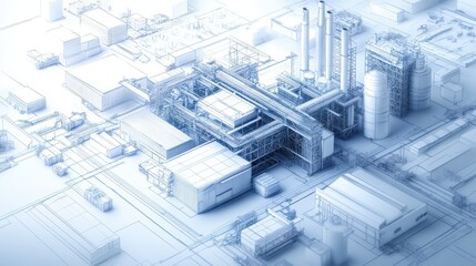 A digital blueprint of a productive factory