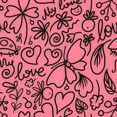 seamless floral pattern