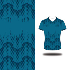 jersey sport pattern apparel abstract hexagon
