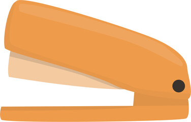 Cute stapler cartoon