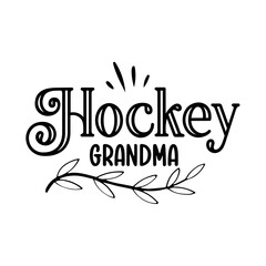 Hockey Grandma SVG