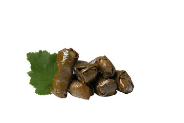 PNG,Dolma with herbs, isolated on white background