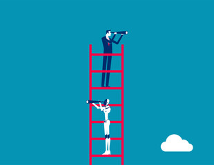 Robot. Finding business success opportunities with the use of artificial intelligence, Artificial intelligence supports business success