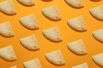 Concept of tasty food, Tasty Pita, cooking homemade food