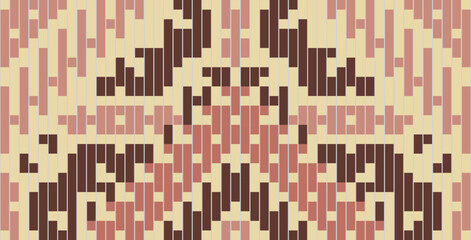 Native Patterns Traditional Pattern Dressfolk Embroidery, Aztec Geometric Ornament Print. Design for Carpet, Wallpaper, Clothing, Wrapping, Fabric