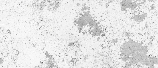 Fototapeta premium Seamless of Panorama of White grey concrete texture