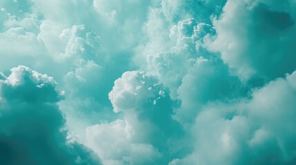 green blue tint color tone cloud sky cloudscape nature for background