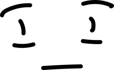 Surprised expression