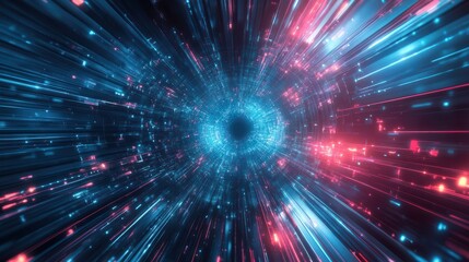 Future technology lines background, abstract future technology background