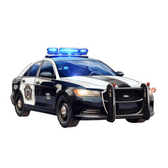 Police car Clipart Illustration