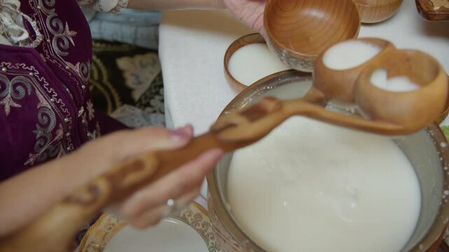 Ancient national traditions of the Kazakhs. Kazakh national food.
