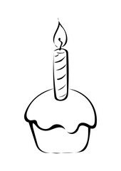 Fototapeta premium Geburtstag 