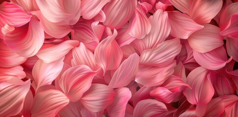 Fototapeta premium Elegance in Nature. Smooth, glossy, and waxy flower petals, plant texture concept