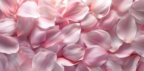 Obraz premium Elegance in Nature. Smooth, silky, and delicate flower petals showcasing plant texture