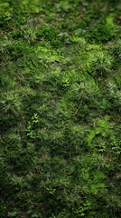 Obraz premium Lush Mossy Green. Serene nature concept