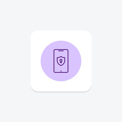 Security System pentaglow , vector, pixel perfect, illustrator file