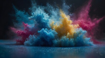 Fototapeta premium Abstract smoke background