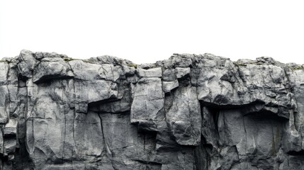 natural landscape featuring an ancient rocky and cliff.