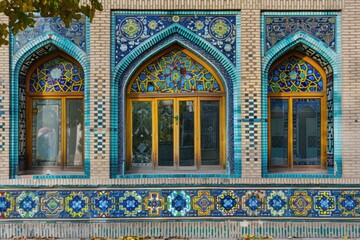 window of the mosque