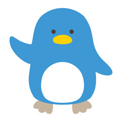 かわいいペンギンのベクターイラスト