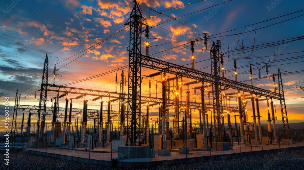 Poster explain the concept of load balancing in power plant operations