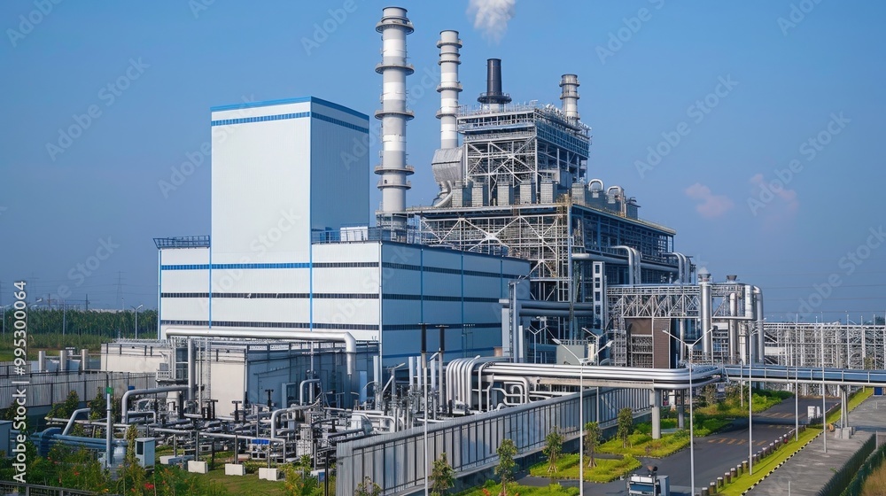 Poster explain the concept of load balancing in power plant operations