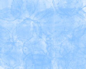 Abstract modern blue textured background with watercolor brush pattern. High quality wallpaper illustration. 