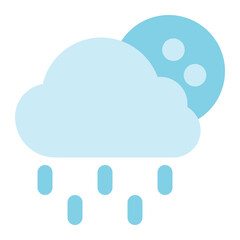 rain icon for illustration